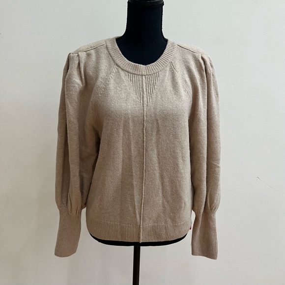 ba&sh Beige Wool Sweater